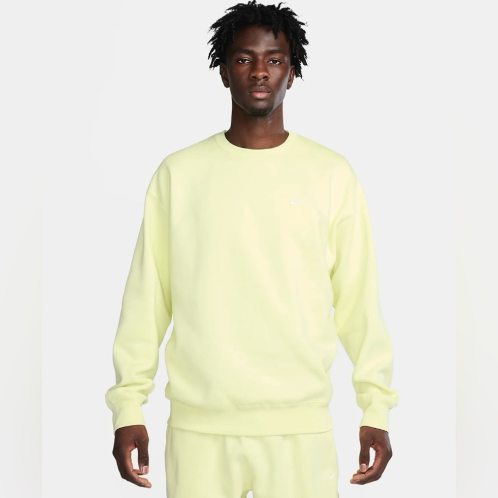 Nike Pale Yellow Crewneck Sweatshirt
